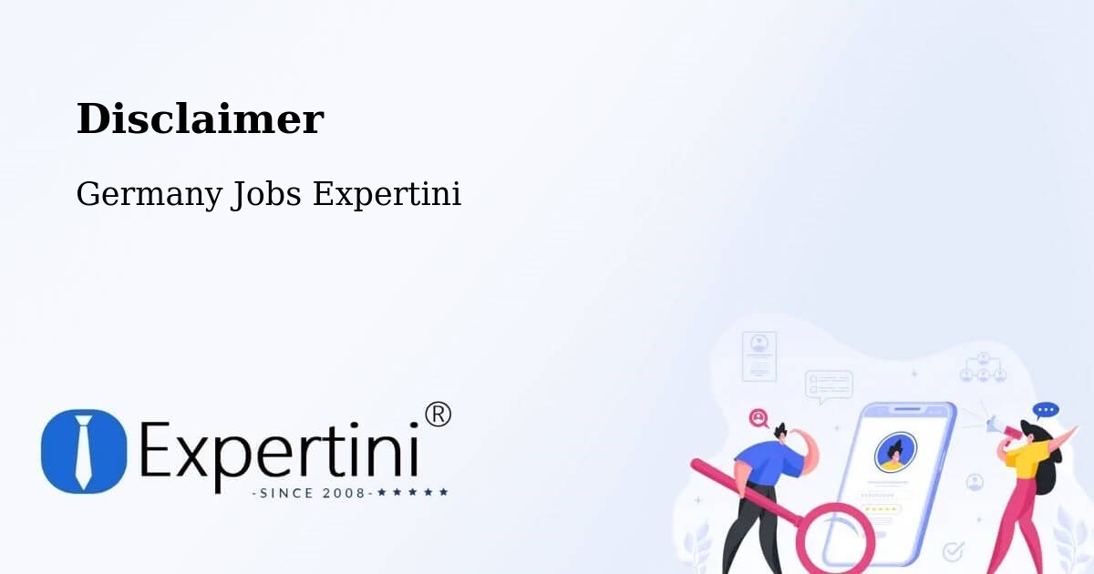 Disclaimer – Rohrenfels - Germany Jobs Expertini