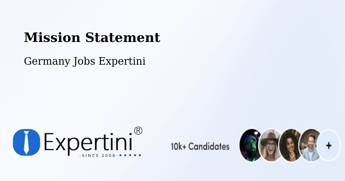 Corporate Mission – Rohrenfels - Germany Jobs Expertini